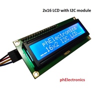 16x2 LCD Display I2C Blue Green lcd module with IIC i2c I2C 1602 2x16 LCD module