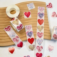 500Pcs/Roll Cute Funning Face Paste Sticker 2.5cm/1.0'' 16 Designs Decals Diy Adorn Gifts Suitable f