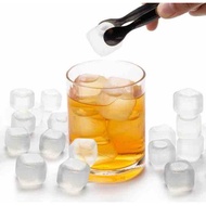 น้ำแข็งปลอม น้ำแข็งสี่เหลี่ยม เก็บอุณหภูมิ 16ก้อน ( สีขาว) ก้อนน้ำแข็ง แบบใช้ซ้ําได้ Reuse ice cube 