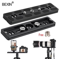 BEXIN PU-200B PU200B 200mm Quick Release QR Plate camera base mounting snap plate screw monopod ball