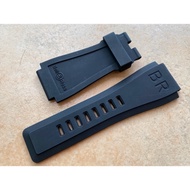 Bell&ross Rubber Strap 24mm/33mm For Bell & Ross BR 03-92 BR 03-94 BR 01-92 01-94 Bronze Skull