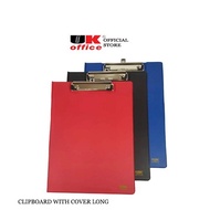 ♞PLASTIC CLIPBOARD WITH COVER LONG QUALITY CLIPBOARD