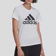 ADIDAS ESSENTIALS 女短袖上衣-白-GL0649 L 白色