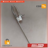 Imported universal buret clamp 4 finger clamp stative retort clamp