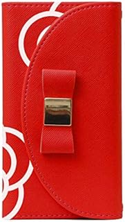 AQUOS EVER U Case Cover Notebook Type docomo SH-02J DM-01J au SHV37 Aquos Ever #009 Ribbon Red Camel