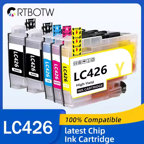 CRTBOTW LC426 LC426XL 426 XL Ink Cartridge For Brother Compatible MFC-J4335DW MFC-J4340DW MFC-J4535D
