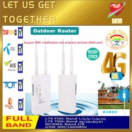 【Ready】Outdoor 4G Router 4G LTE เราเตอร์อินเตอร์เน็ตไร้สาย Wireless WAN/LAN พอร์ตเราเตอร์ WI-FI Sim ช่องเสียบบัตร WiFi Hotspot กันน้ำ CPE โมเด็มเราเตอร์