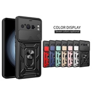 Mecha Style Cases for Google Pixel 8 Pro 8A GKWS6 G9BQD GKV4X G6GPR GC3VE G1MNW Hard Push Pull Windo