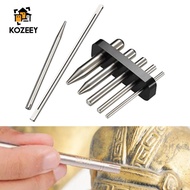 KOZEEY 7-piece Model Long Edge Bending Tool, Bending Aid for Adults And Teenagers, 3D