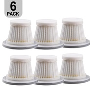 TEMU Set Of 6 Washable And St-6638 For Cordless Car Vacuum Cleaner, Suitable For Replacement In Hous