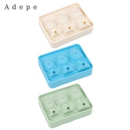 [Adepe] Ice Cubes Silicone Model Ice Cubes Tray 3 Sizes Grids Cubes Maker for Chilling Tea Beverage 