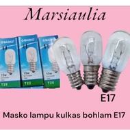 E17 15 watt refrigerator light bulb