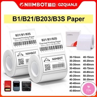 C3S NIIMBOT B21/B1/B203/B3S Label Sticker Waterproof Paper Rolls Various Sizes Patterns, for Niimbot