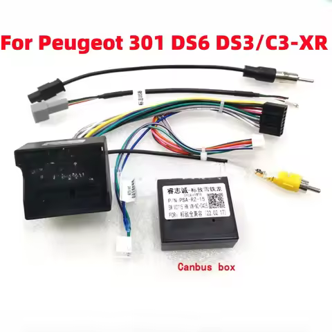 Raise Canbus PSA-RZ15 For Peugeot 206 307 301 308 408 508 2008 3008 DS3 DS6 C3-XR Citroen Elysee And