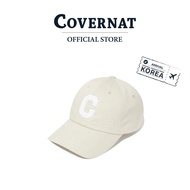 COVERNAT Hat Model [Standard Fit] C Logo B.B Cap Cream (70061SCLCAU_F5CMXX)