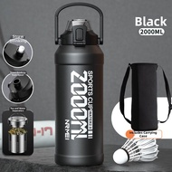 Thermal Insulation 316 Stainless Steel Water Bottle 2000ML