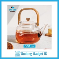 Glass Teapot Heat ResistantBENING Tea Strainer Picther Chinese Teapot Maker 800ml -8CV101 - Z76QWASJ