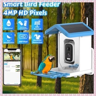 Smart Bird Feeder 5MP HD AI Bird Recognition Solar Feeder Low Power Bird Feeder