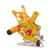 Motorcycle Accessories CNC  Aluminum Adjustable Foot Set  Rest Rear Set Footrest For KAWASAKI ZX4R Z