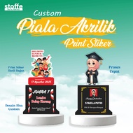 Custom Acrylic Trophy Independence Trophy Competition Trophy Graduation Trophy Vandel Custom Trophy