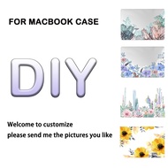 Customized case for MacBook M4 M3 M2 A3112 A3185 A3401 A3113 A3114 A2992 A2991 A2918 A2681 A2779 Pro