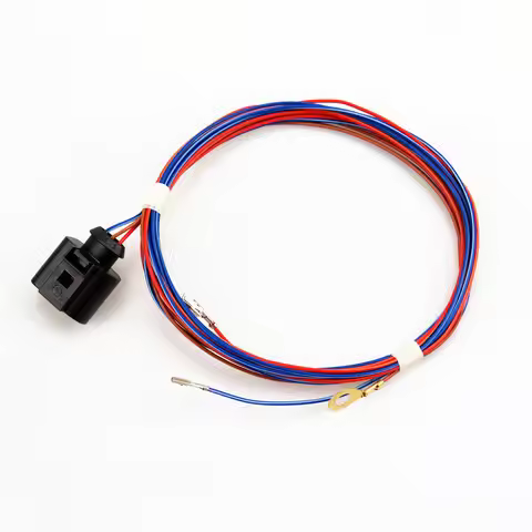 Security Alarm Siren Speaker Horn Plug cable For VW Tiguan Touareg Jetta MK5 Golf MK6 Passat B6 1K0 