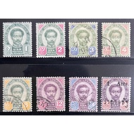 Thai Stamps Of King Rama V Set 2 New Condition Very Beautiful Complete Of 8 Pieces Year 2000 Age 139