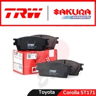 Disc Brake Pad Front Toyota Corolla ST171 (GDB798)  TRW