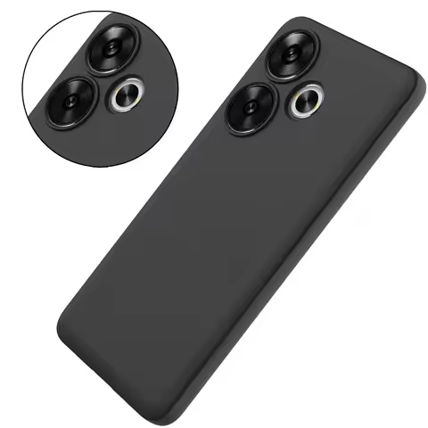 For Xiaomi Poco F6 Shockproof Square Liquid Silicone TPU Phone Cases for Poco F6 Pro Phone Coques So