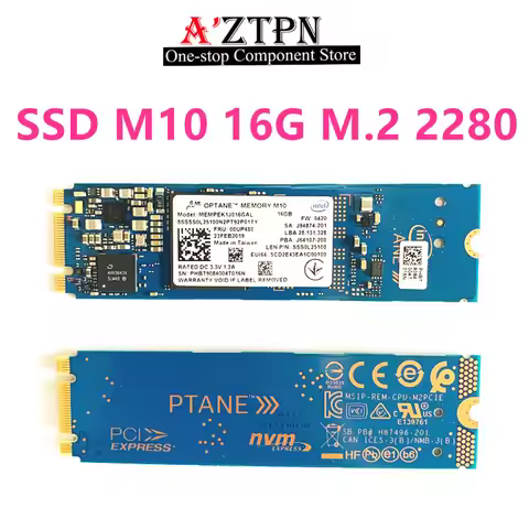 New SSD M10 64G 32G M10 16G 2280 2242 For Intel Aoteng Generation 2 Notebook Drive M.2 Solid StateMe