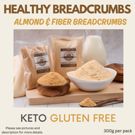 Almond Breadcrumbs and Fiber Bread crumbs - Keto | Low Carb Approved | Diabetic Friendly | Sugar Fre