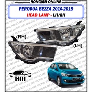 PERODUA BEZZA 2016-2019 HEAD LAMP LAMPU DEPAN WITH OR WITHOUT BULB - 1PC