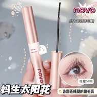 NOVO Long Curl Thick Mascara No smudging Waterproof Natural Lasting Thick Growth Liquid Eyelashes Ch