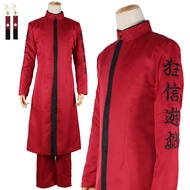 HOLOUN Tokyo Revengers Cosplay Costume Izana Kurokawa President of Tenjiku Embroidery Style Red 3PCS