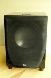 * HiFi 超低音* ELAC SUB 211 D - 雙推挽 10”+ 12”- 主動式 - 鋼琴黑 -