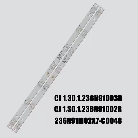 2Pcs/Set LED Backlight Strip For Philco Tv CJ 1.30.1.236N91003R V1 236N91002R 236N91M02X7-C0048 PTV2