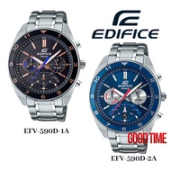 CASIO EDIFICE EFV-590D MEN WATCH JAM TANGAN LELAKI CASIO CASIO WATCH FOR MEN CASIO WATCH FOR