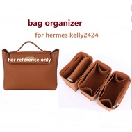 【soft and light】bag organizer insert for Hermes kelly 2424 bag organiser compartment inner bag