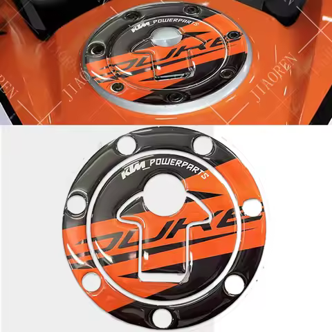3D Ktm Tank Cap Sticker Duke 125 200 390 Tank Pad Protector Cover Decal
