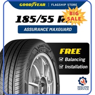 ⭐ [100% ORIGINAL] ⭐ Installation Provided 185  55 R15 Assurance Maxguard Tyre Goodyear