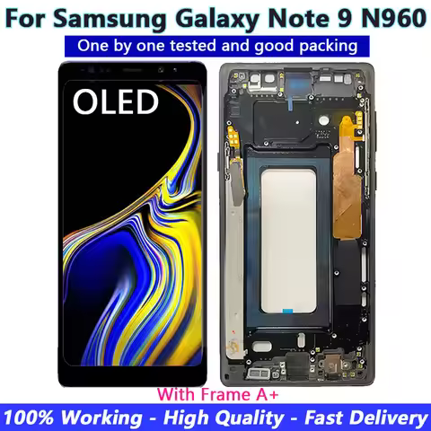 New OLED For Samsung Galaxy Note9 LCD Display Touch Screen Digitizer For Samsung Note 9 SM-N960F/DS 
