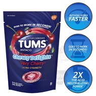 🌟พร้อมส่งที่ไทย🌟 TUMS Antacid Chewy Delights Ultra Strength นำเข้า แท้ 100%