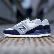 Sepatu Pria NB New Balnce 574 Encap Navy Grey Sneakers Olahraga Lari Pria Premium Quality BNIB Termu