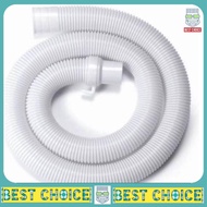 Washing Machine Outlet Hose Pipe / Paip Mesin Basuh (1.5m) white / grey color (random) PAIP MESIN BA