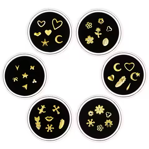 6pcs/Box Dental Tooth Various Shape Hygiene Teeth Gem Customization for Ornament Oral Hygiene Tooth 