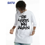 COD 2026READY STOCK ONE MEN'S T-Shirt, The Losers Win Again, Cotton Material, Short Sleeve, Casual S