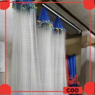 Ready To Use Fishing Nets| String Thickness 0.15. P. 50m, L 115cm. Hole 1 3/4 Inch