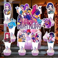 [modamaven] 25 PCS Kpop Demon Hunter Anime Figures Cake Insert Skewer Decoration Children's Birthday