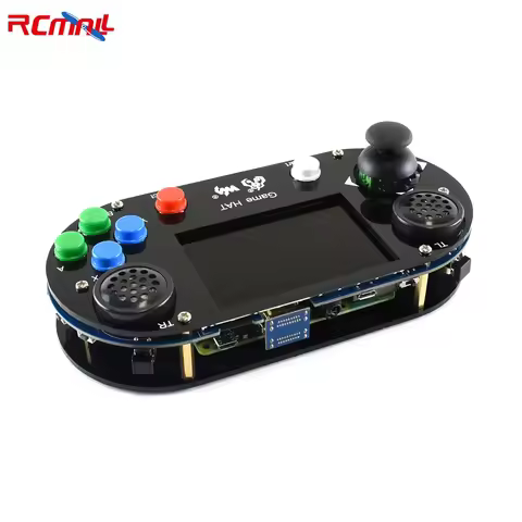 Waveshare Game HAT Compatible with Raspberry Pi 4B/A+/B+/2B/3B/3B+/Zero W/Zero WH 3.5inch IPS Screen