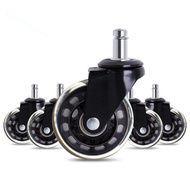 Chair Caster Wheels Roller Rollerblade Style Castor Wheel(2.5inches)